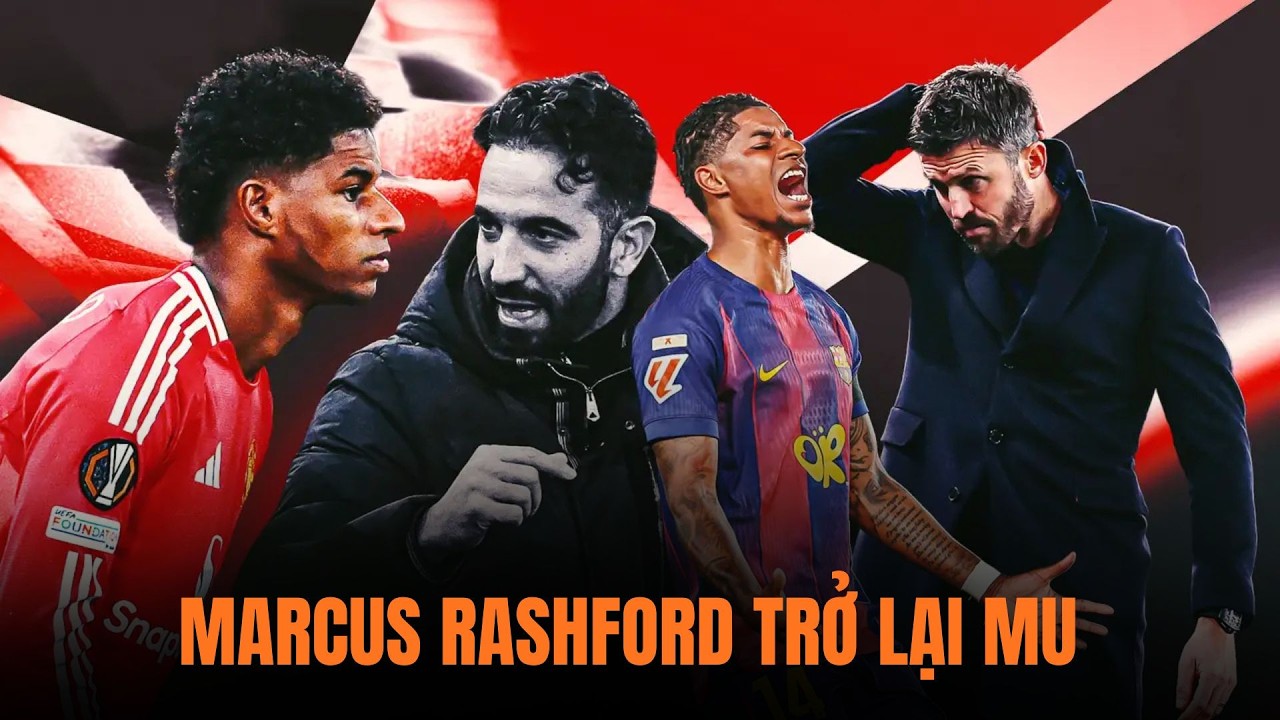 Rashford trở lại Manchester United: Michael Carrick trao cơ hội tái sinh tại Old Trafford