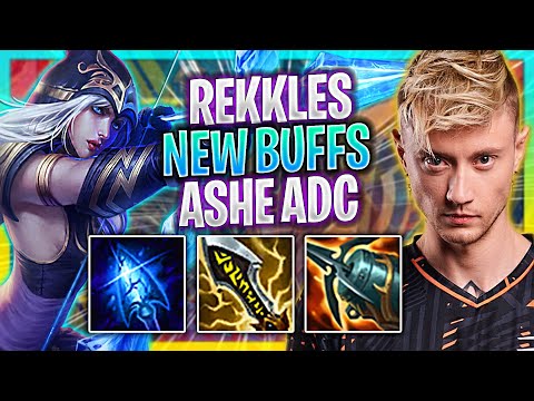 REKKLES FIRST GAME WITH ASHE NEW BUFFS! | FNC Rekkles Plays Ashe ADC vs Xayah!  Season 2023