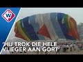 Deze enorme vlieger en duizenden anderen vlogen boven Scheveningse kust tijdens Vliegerfestival