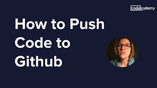 How to Push Code to Github