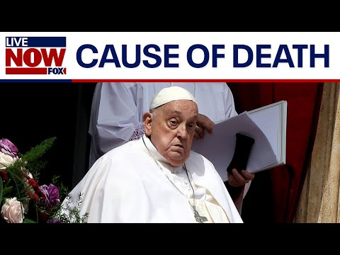 Video | Pope Francis' cause of death revealed  | LiveNOW from FOX