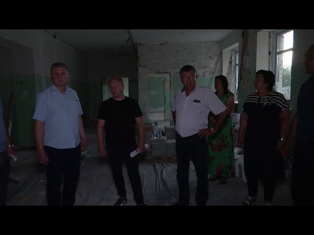 В Биляр-Озерской школе идут к завершению работы по кап.ремонту