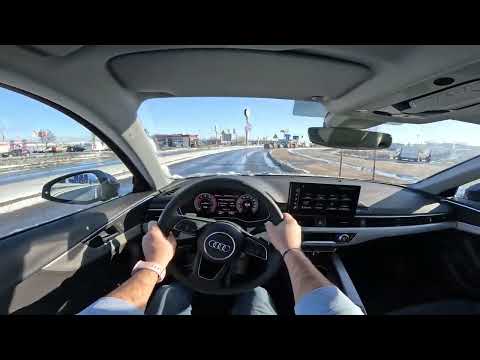 2023 Audi A4 B9   2 0 35 TFSI 150HP   POV Test Drive
