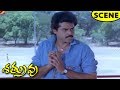 Vijayashanti Appointed To Deal Venkatesh Case Thrilling Scene Sathruvu Movie Scenes