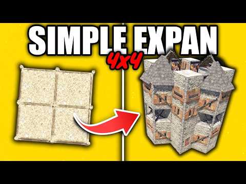 Most Simple 4x4 Base Design in Rust - Duo/Trio/Small Group 2026