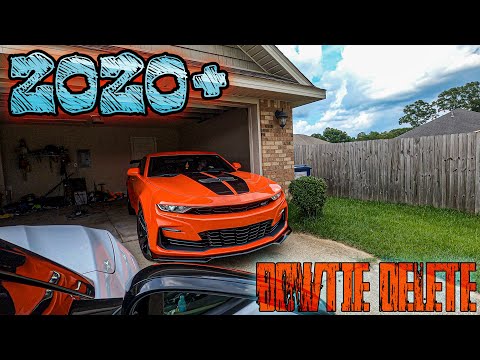How to do a Bowtie Delete on a 2020-2024 Camaro SS