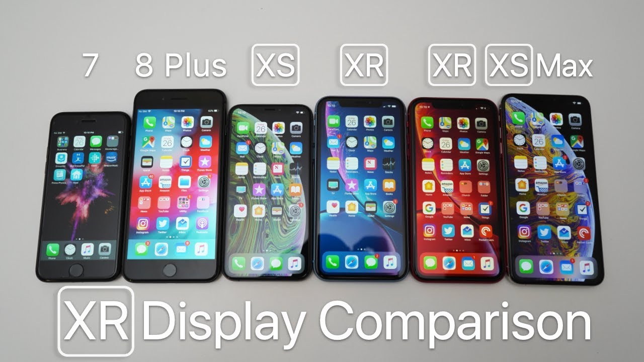 Iphone Xr Display Comparison By Zollotech Phonels Com