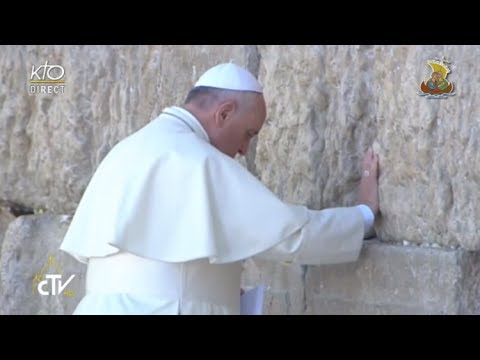 Visite du Pape au Mur des Lamentations