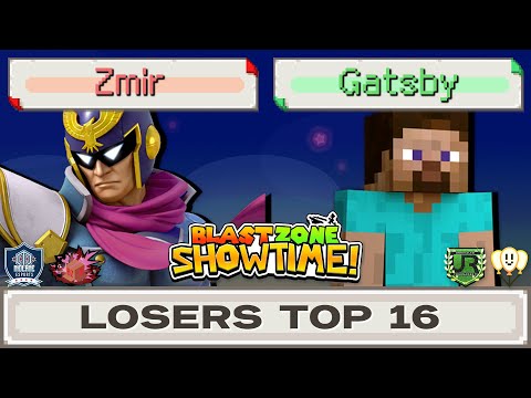 Zmir (Falcon) vs Gatsby (Steve) Blast Zone: SHOWTIME! LOSERS TOP 16