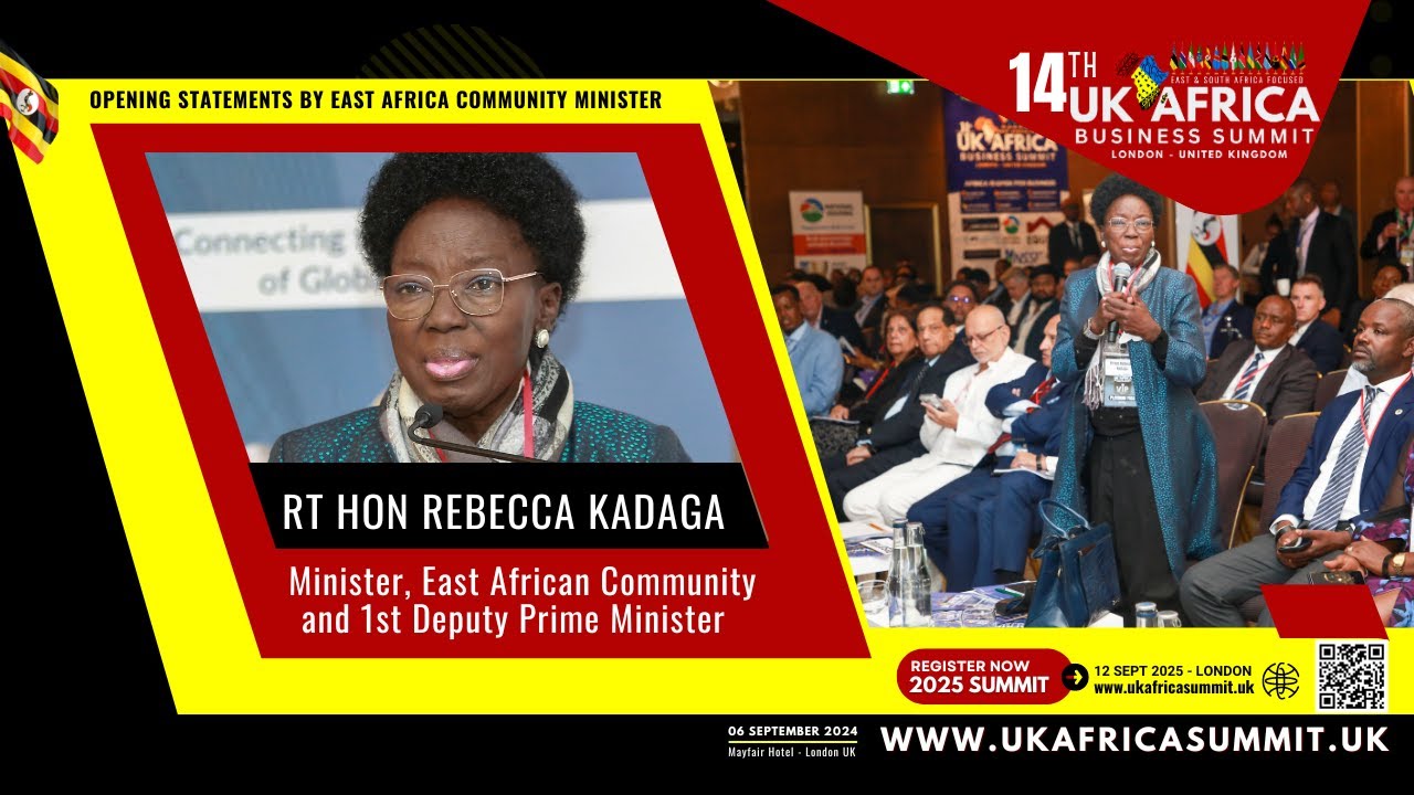 Rt. Hon. Rebecca Kadaga on UK Partnerships & Economic Cooperation in East Africa 🌍🏛️