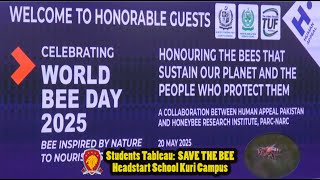 World Bee Day Students Tableau Head Start School Kuri Campus