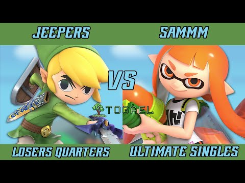 Tilted by Togael Losers Quarter Finals - Jeepers (Toon Link) vs. sammm (Inkling) - SSBU