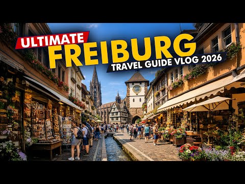 Freiburg Germany: BEST Things To Do in Freiburg Travel Guide Vlog 2026!