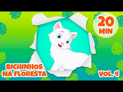 Bichinhos na Floresta Vol. 4 - Giramille 20 min | Desenho Animado Musical