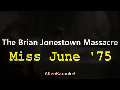 The Brian Jonestown Massacre - Miss June '75 (Karaoke)
