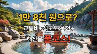 1만8천원 시니어 힐링! 석모도 미네랄 온천 바다뷰 여행 완벽 가이드 (노부부·친구 추천)