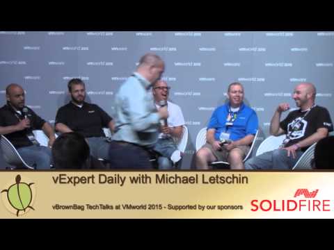 2015 VMworld USA vExpert Daily hosted by Michael Letschin @mletschin