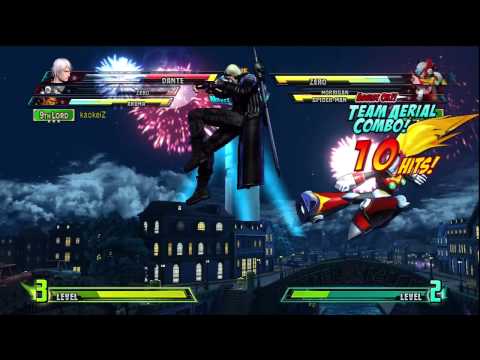 Marvel vs Capcom 3 (PS3) -- Non-Ranked Matches 70 - Zero Based OTG Team
