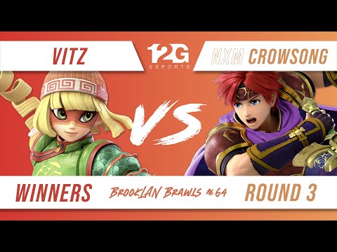 BrookLAN Brawls 64 - Vitz (Min Min) v. NXM | Crowsong (Marth, Roy) - Winners Round 3