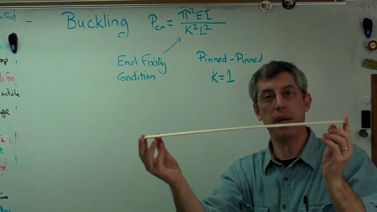 Buckling of a Thin Column.MP4