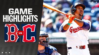 Red Sox vs. Guardians Game Highlights (4/25/24) | MLB Highlights
