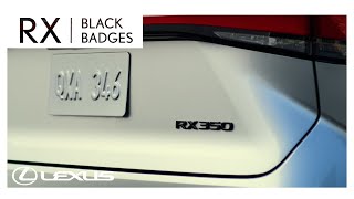 Lexus RX Black Badge | Lexus