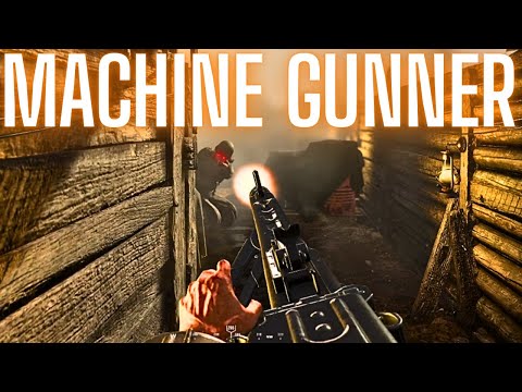Five Stages of  MACHINE GUNNER In HELL LET LOOSE