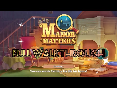 MANOR MATTERS || Full Walkthrough