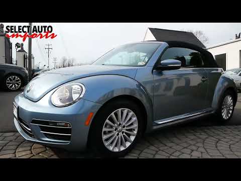 #21401A, 2019 VW Beetle Convertible Final Edition SE, Blue, Select Auto Imports in Alexandria, VA