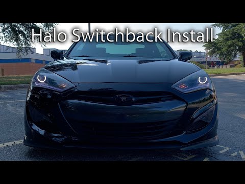 Genesis Coupe  - Halo Switchback installation