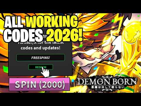 Active Demon Born Codes (July 2026) – Free Spins & Resets