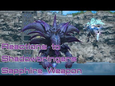 FFXIV Shadowbringers Reactions: Sapphire Weapon