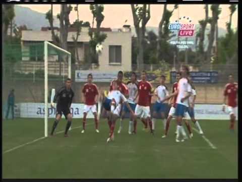 2010 (May 19) Denmark 3 -Russia 1 (Toulon Under 21 Tournament)