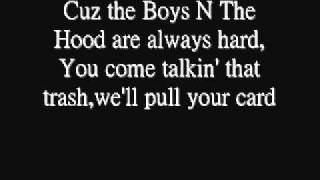 Boyz-N-The-Hood Music Video