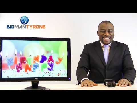 Tyrone Wishes Happy Birthday To All November-Born Viewers