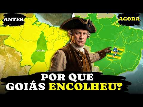 Por que Goiás perdeu grande parte de seu território?