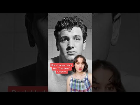 Rock Hudson Kept His "True Love" A Secret #shorts