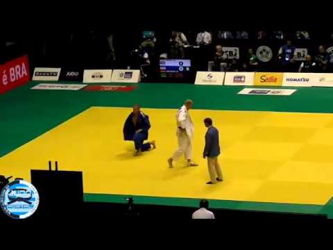 World Judo Championships Rio 2013 -100kg GROL Henk (NED) - PETERS Dimitri (GER)