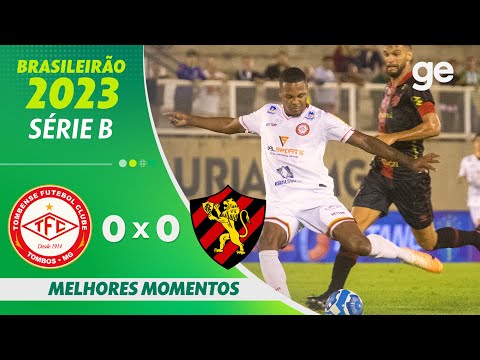 Gols e lances de Tombense x Sport