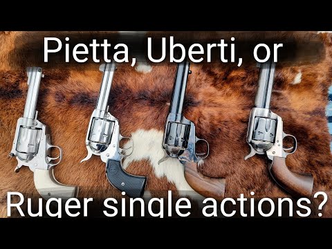 Pietta GEN 2 single action revolver range review