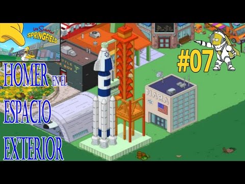 Los Simpson Springfield "Homer en EE: Cap. 7 - El cohete" por Tony