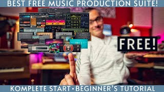 Video thumbnail for Best free music production suite! Komplete Start basic tutorial. by Jef Gibbons
