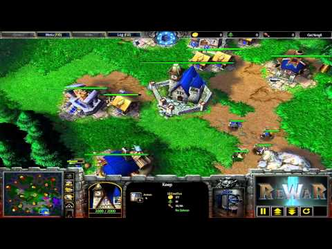 U2.EmalFan (HU) vs Rstarts.Th000 (UD) - Game 1 - WarCraft 3 gameplay - RN144