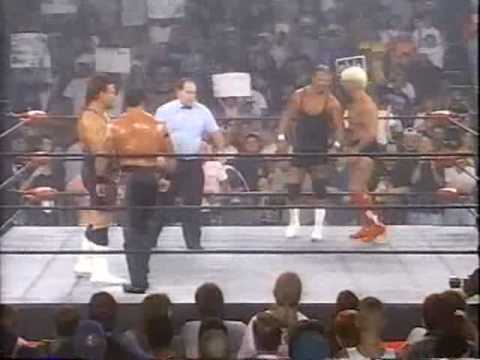 (7.28.1997) Road to Road Wild '97 Part 1 - Buff Bagwell & Scott Norton vs. Curt Hennig & Ric Flair 1