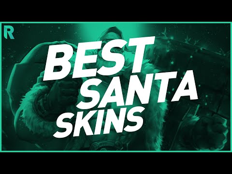 The Best SANTA SKINS in League of Legends