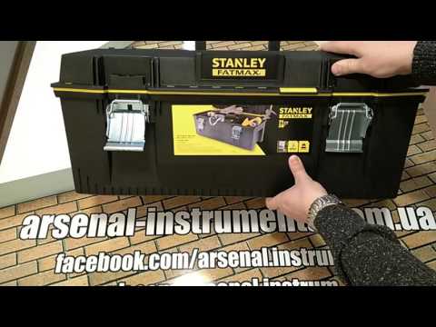 STANLEY įrankių dėžė STRUCTRAL FOAM BOX 28" 1-93-935 video