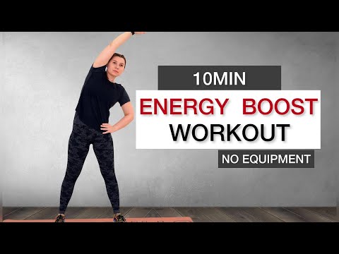 10 MIN ENERGY BOOST WORKOUT /All standing/Good mood