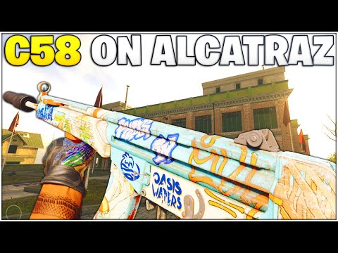 The *NEW* C58 Is INSANE On Alcatraz - Is It Meta? *Best C58 Setup* (Rebirth Island - Warzone)