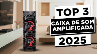 ????TOP 3 Melhores Caixa de Som Amplificada Custo Benefício em 2025