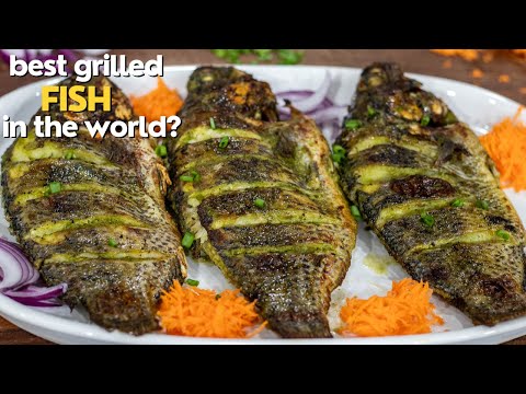 Cameroonian ROASTED FISH Spices - Burning Fish - grilled fish recipes